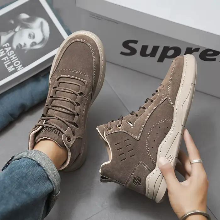 Chaussures pour hommes 2026 : Baskets montantes décontractées et tendance pour l'extérieur