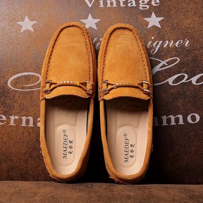 MAEDEF chaussures hommes taille 37-48 luxe homme mocassins doux vente chaude
