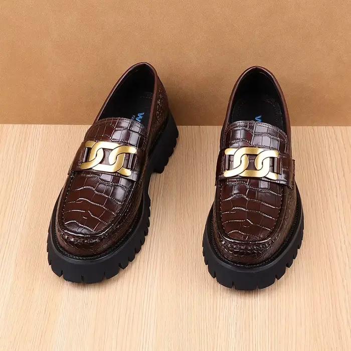 Chaussures en cuir pour hommes