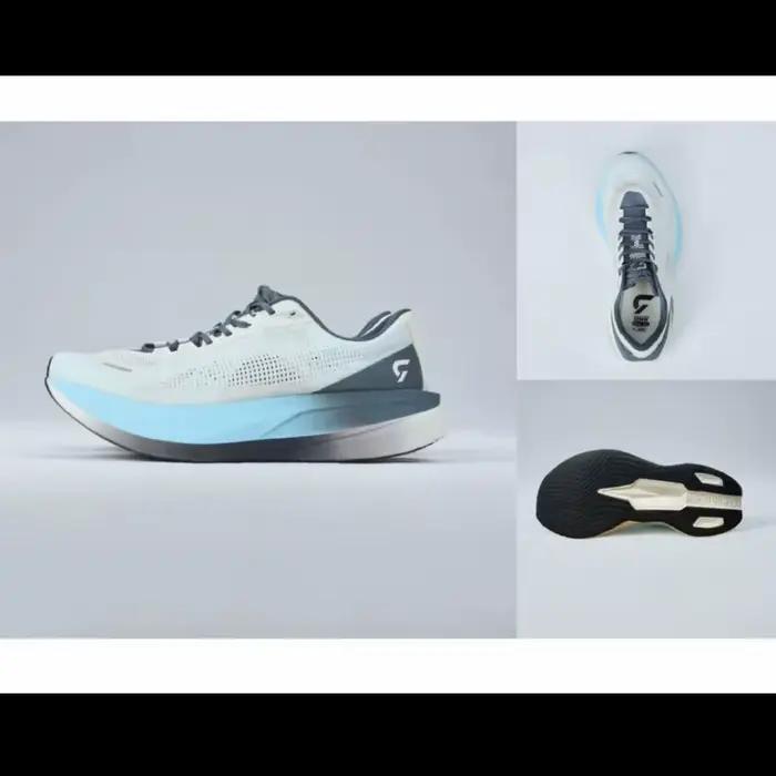 Chaussures de course de marque originale pour hommes et femmes, chaussures de sport de bonne qualité, chaussures de sport unisexes avec plaque en carbone, chaussures de sport à semelles épaisses pour 