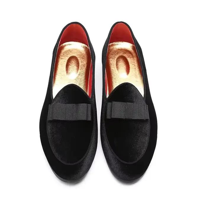 Mocassins en cuir suédé pour hommes