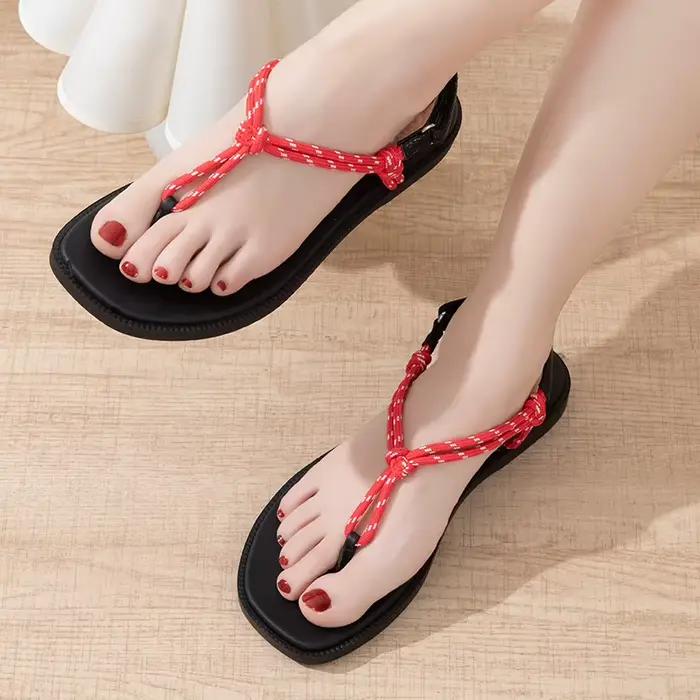 Mocassins confortables à bout rond et semelle plate