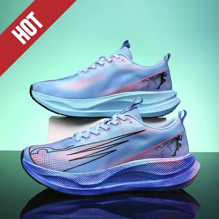Profession Fitness chaussures de course CarbonBoard Marathon hommes sport Tenis léger femmes confortable athlétique antidérapant baskets