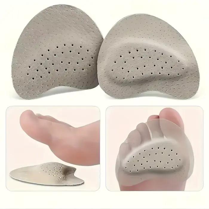 3 paires de coussinets souples pour l'avant-pied, demi-semelles auto-adhésives rembourrées et résistantes à l'usure, adaptées aux sandales à talons hauts