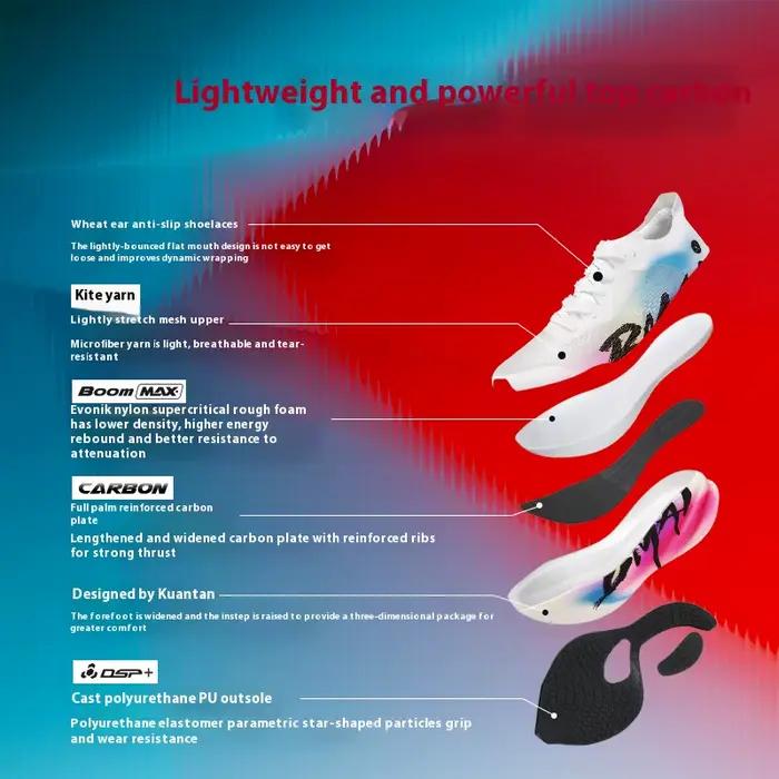 BMAI 3.0Turbo 42KM Marathon chaussures de sport pour hommes amorti