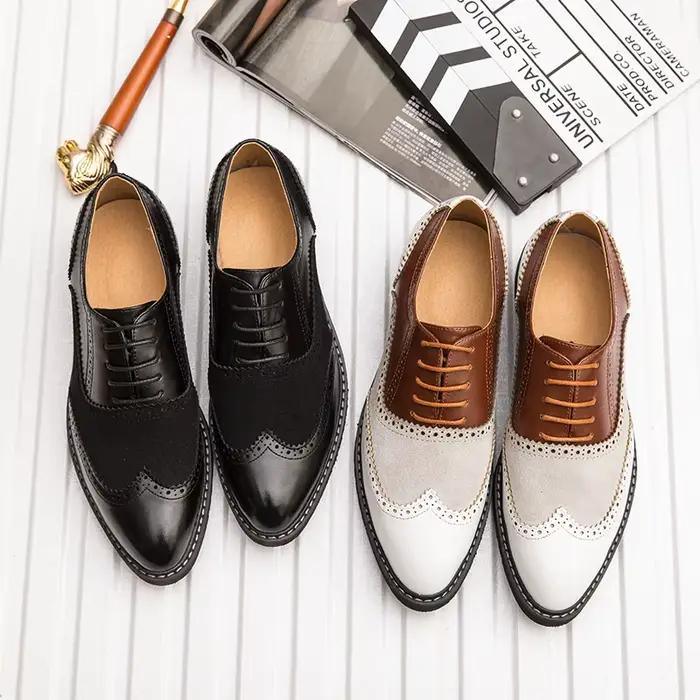 Mocassins en cuir de conception italienne pour hommes