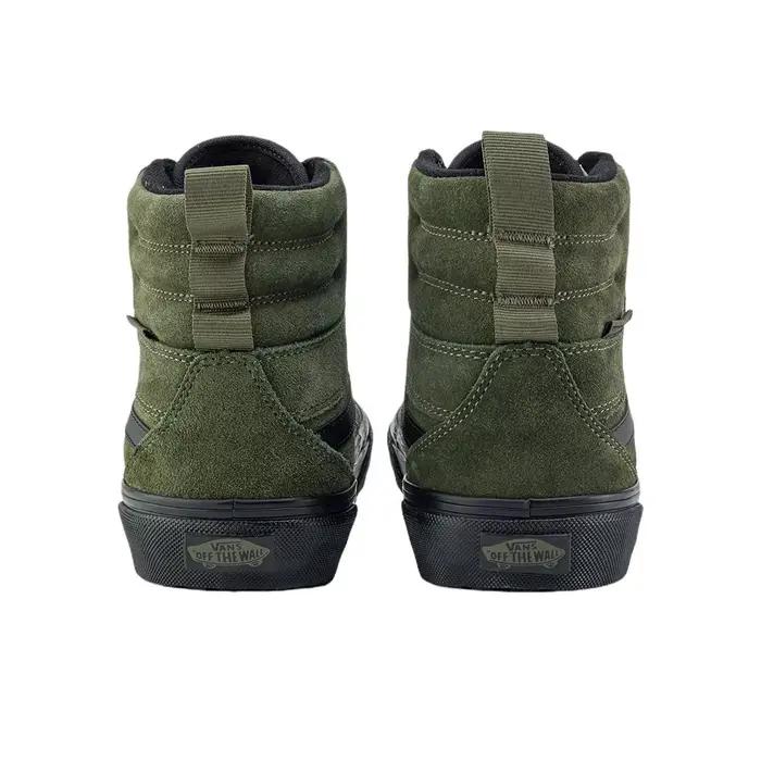 Vans Ashwood Hi High top Chaussures de skateboard pour hommes Vert VN000D94KEK