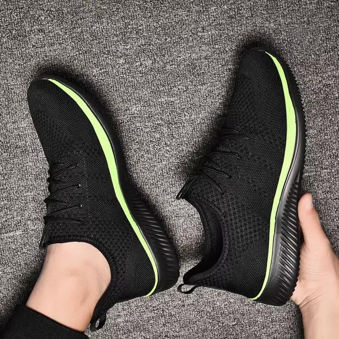 Chaussures de course pour homme 2025 légères et respirantes polyester pour performances stables et flexibles