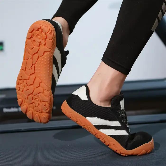 Chaussures décontractées à bout large pour hommes et femmes, baskets confortables, antidérapantes, semelle souple, pour la randonnée, l'entraînement physique, taille 36-47