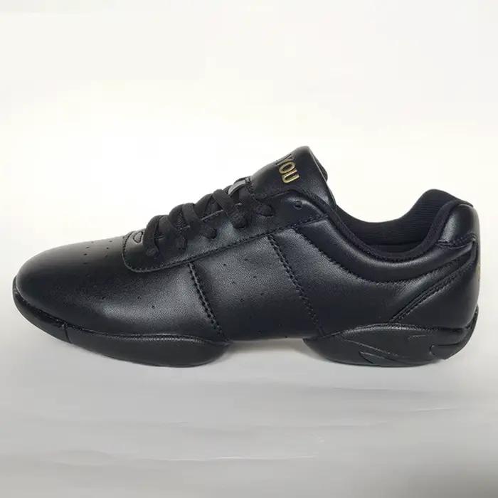 Chaussures de danse femme hommes dames moderne semelle souple Jazz baskets aérobic respirant léger