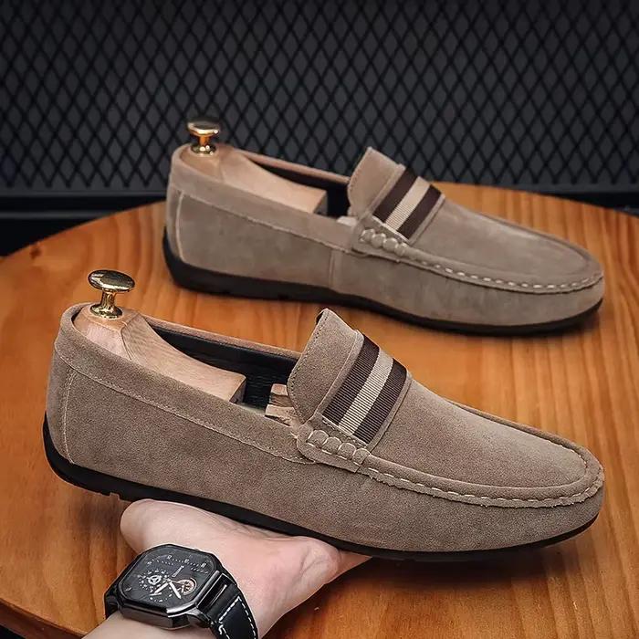 Mocassins en Daim pour Homme