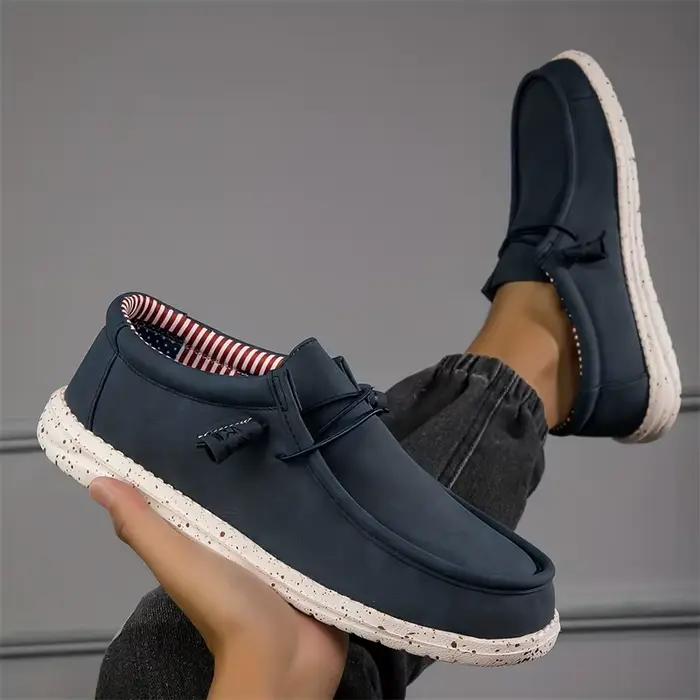 Mocassins classiques pour hommes, grande taille 47 48, chaussures confortables et légères à enfiler, mocassins en cuir, chaussures décontractées pour hommes, chaussures plates