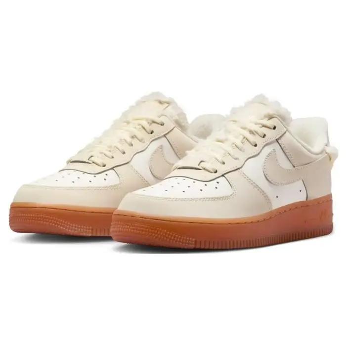 Solid Cream Air Force 1 Low