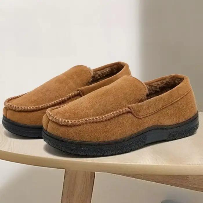 Mocassins chauds et moelleux pour hommes
