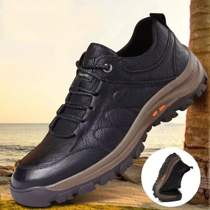 Chaussures de luxe en cuir artificiel pour homme décontractées baskets italiennes respirantes printemps automne ocassions décontractées pour homme