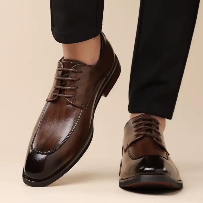 Chaussures en cuir formelles pour hommes