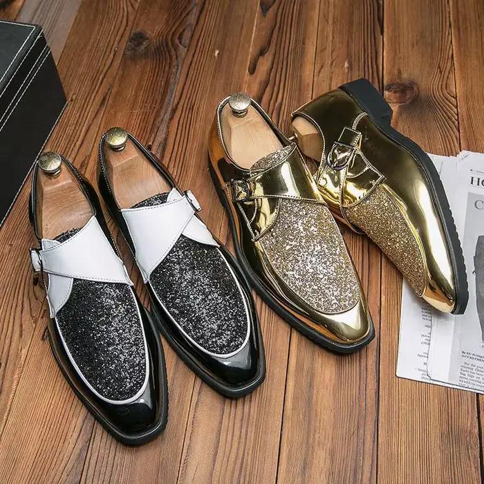 Chaussures en cuir de luxe pour hommes