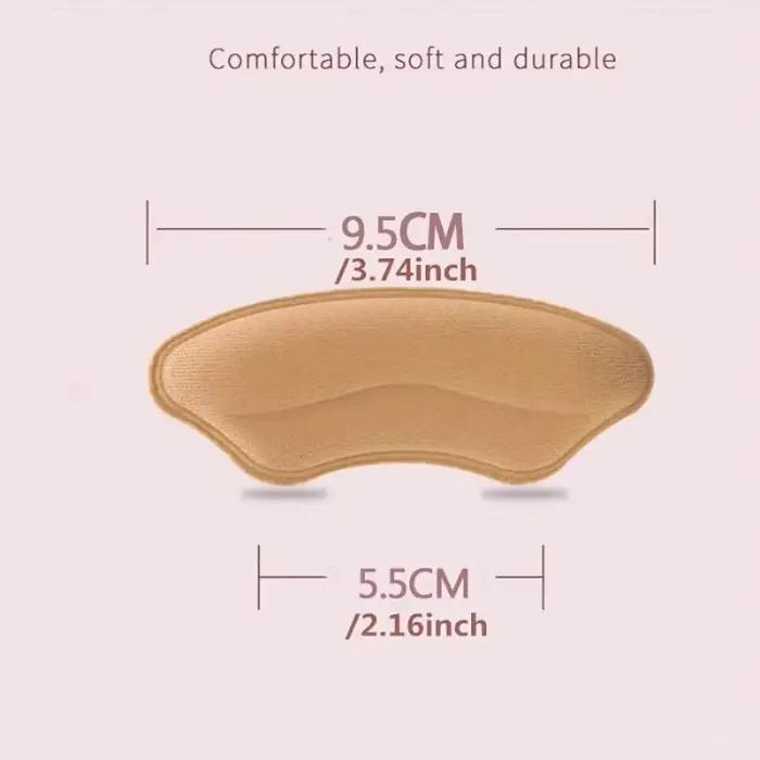 4 paires de coussinets de talon pour chaussures trop grandes