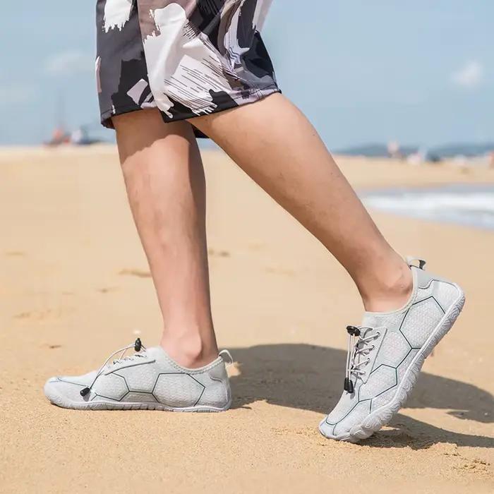 Grande taille 49 50 hommes chaussures décontractées baskets chaussures respirantes plage chaussures de natation chaussettes de pataugeoire chaussures de pêcheur