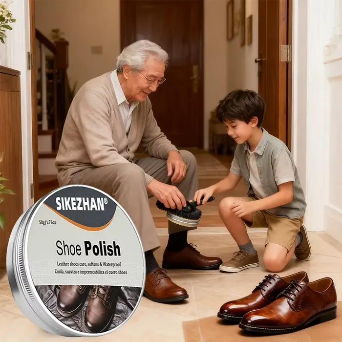 Crème Professionnelle Pour Chaussures En Cuir Résistante À L'Eau Et Protégeant Contre Les Rayures Occasions Spéciales Et Entretien De Qualité