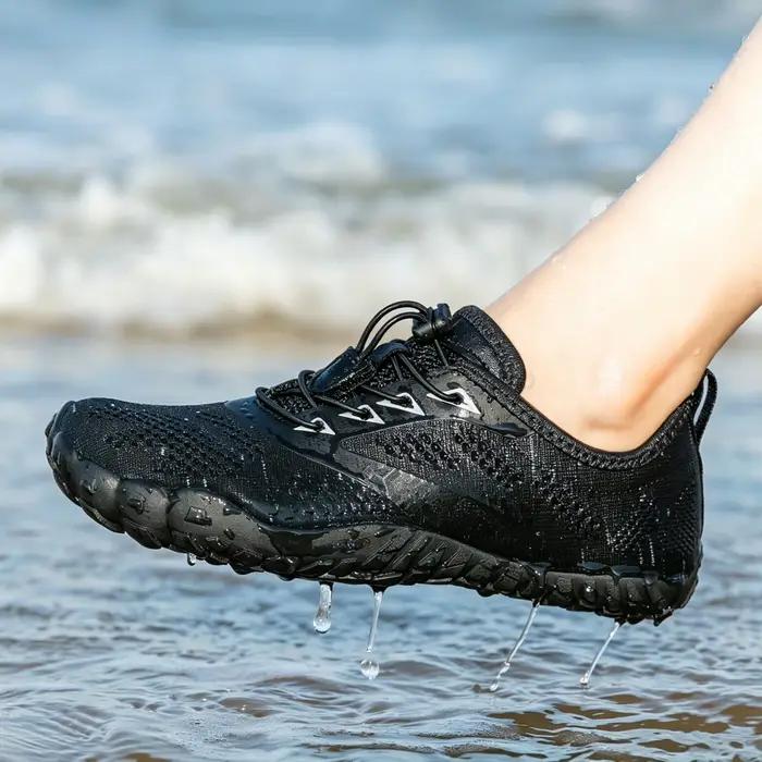 Chaussures à bout large zéro pieds nus pour hommes