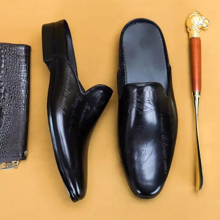 Mocassins en Cuir group pour Homme