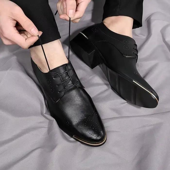 2020New hommes chaussures habillées mode Oxford