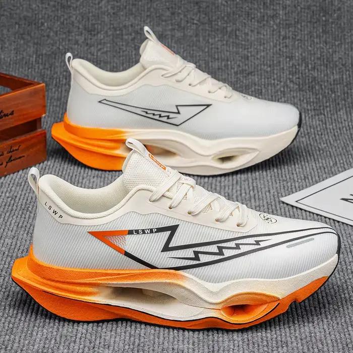 Chaussures de course pour hommes avec plaque en carbone