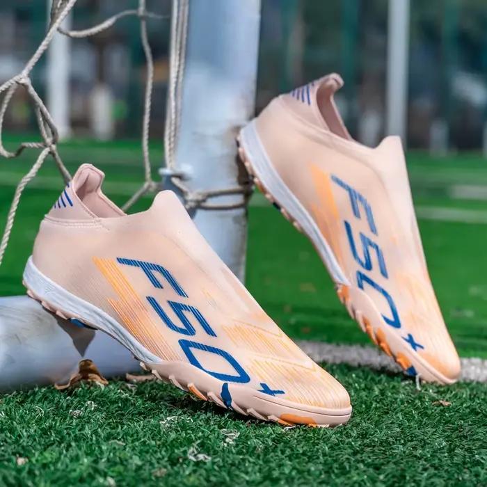 Chaussures de football sans lacets pour hommes T36
