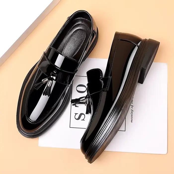 Chaussures en cuir décontractées pour hommes