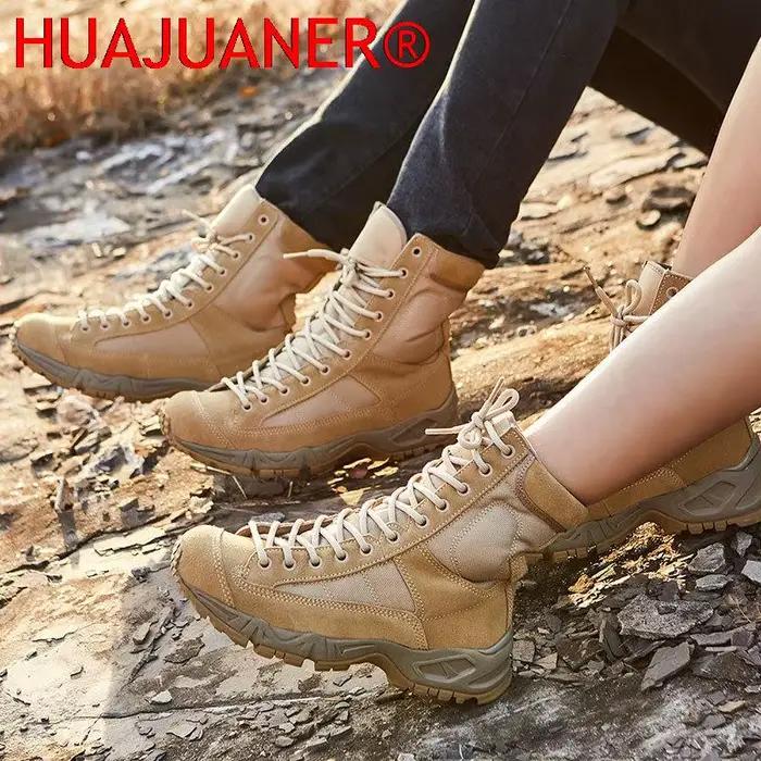 Nouveau Sport armée hommes Combat bottes tactiques en plein air randonnée désert cuir bottines