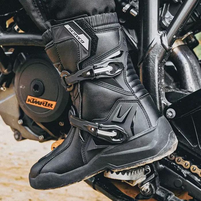 Bottes De Motocross imperméables Botas De Moto Anti-chute Botas Moto Hombre chaussures De Moto bottes d'équitation