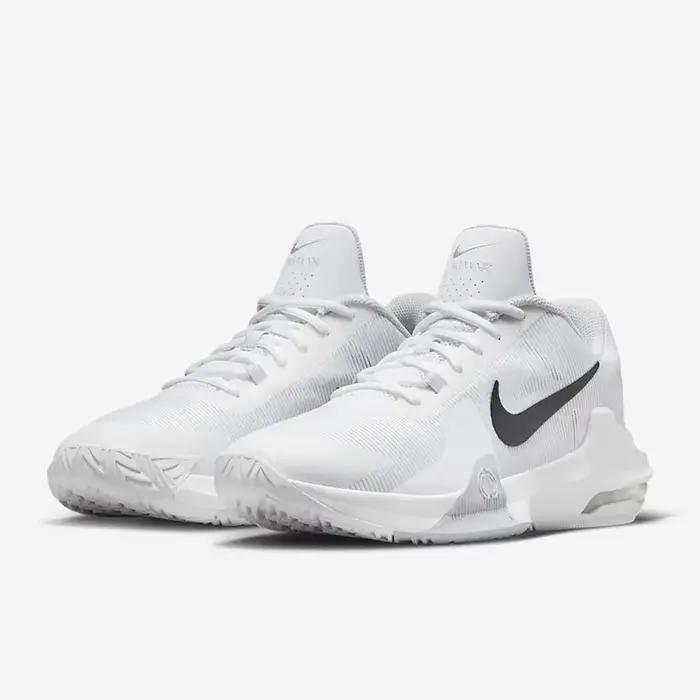 Nike officiel véritable Air Max Impact 4 chaussures de basket-ball rembourrées pour hommes DM1124-100