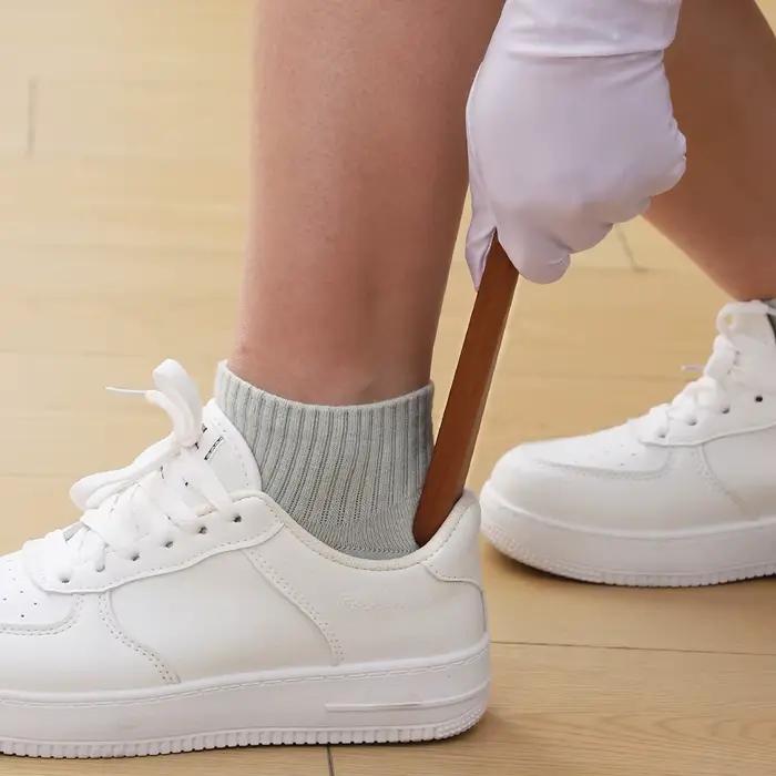 Mini chausse-pied en bois de hêtre aidant à chaussures pour voyages d'affaires et déplacements quotidiens usage durable élégant pour femmes hommes occaions spéciales