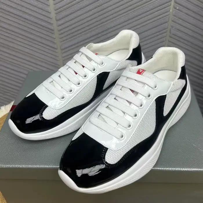 Chaussures de sport en cuir pour hommes