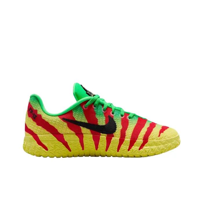 Nike x Jurassic Park Ja Morant 3 Rebound Grip Chaussures de basket-ball pour hommes Vert Jaune IU7239-300
