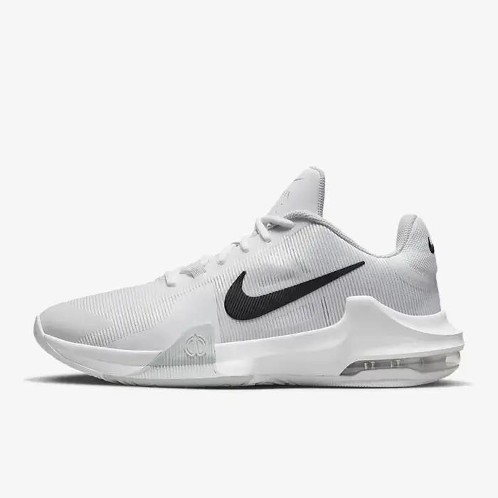 Nike officiel véritable Air Max Impact 4 chaussures de basket-ball rembourrées pour hommes DM1124-100