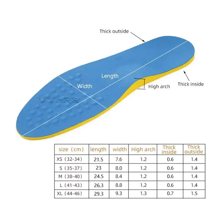 VTHRA O/X semelles orthopédiques pour jambes, chaussures correctrices, Inserts pour l'alignement des pieds, frapper la douleur au genou, nœud Valgus Varus, coussins de soins des pieds