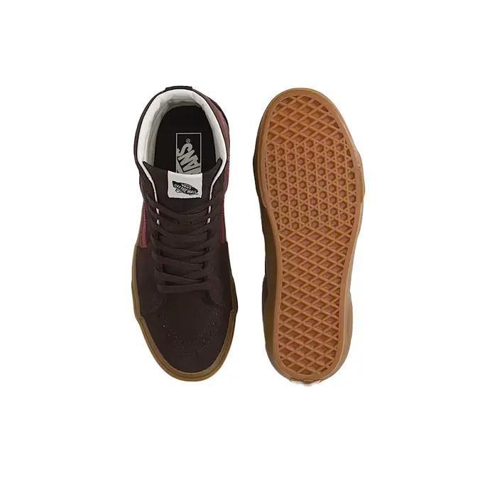 Vans Sk8 Hi Chaussures de skateboard à tige haute unisexe VN000BW7BF0