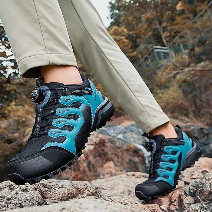 Chaussures de randonnée en daim et cuir pour hommes