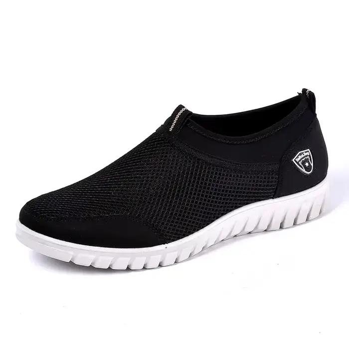 Baskets en maille pour hommes