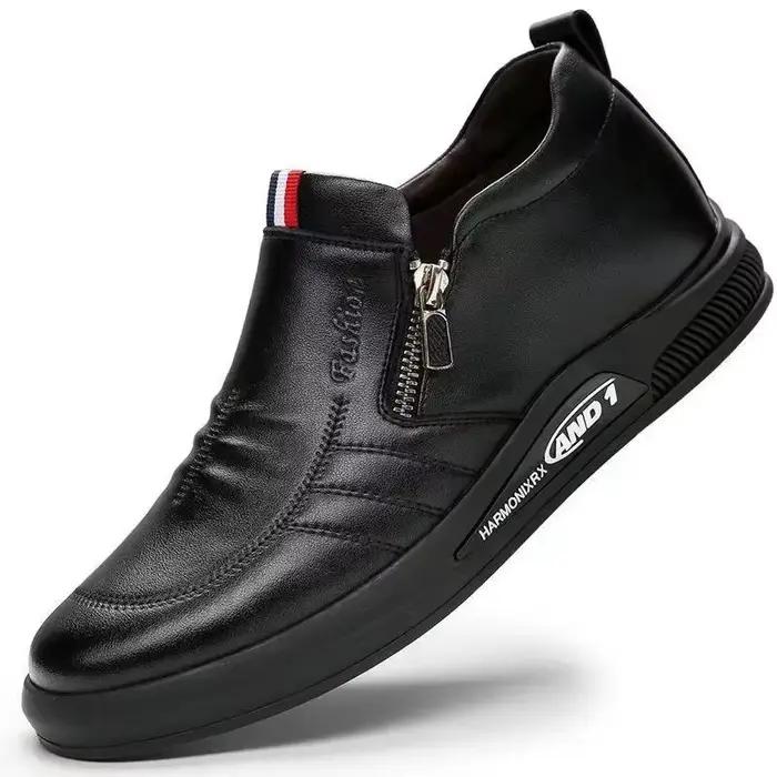 Chaussures en cuir décontractées pour hommes