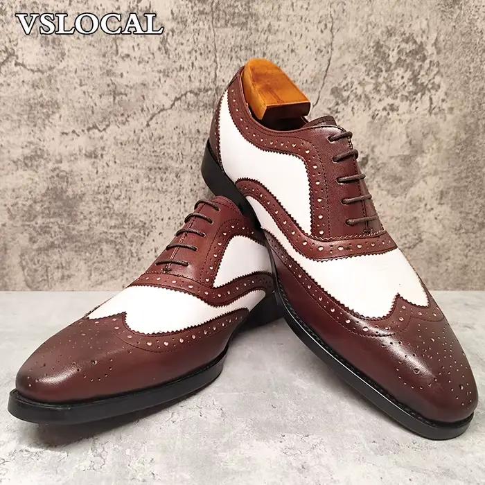 Chaussures Oxford de luxe pour hommes