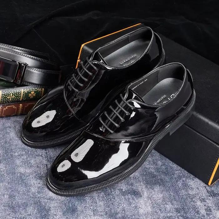 Chaussures Oxford à bout pointu pour hommes