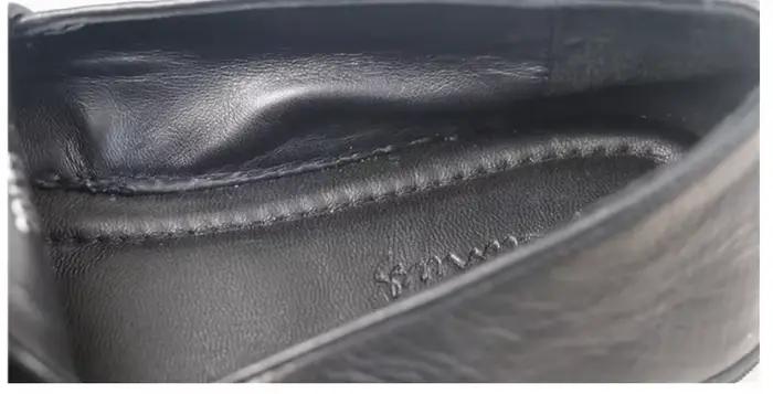 Chaussures décontractées pour hommes Surface en cuir souple Style européen mocassins de travail