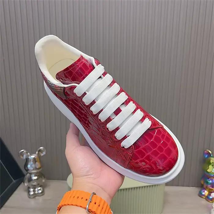 Mocassins à plateforme en cuir véritable pour hommes, baskets décontractées, marron, marque de luxe, chaussures noires