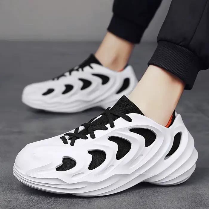 Nouvelles chaussures pour hommes : Mocassins décontractés et tendance à découpes pour le printemps