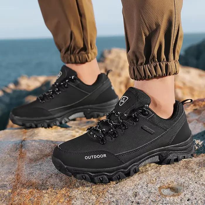 Chaussures de randonnée PHERON respirantes et imperméables en coton pour hommes et femmes pour des expéditions en plein air confortables et sûres