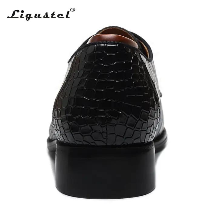 Ligustel-Chaussures en Cuir Noir et Rouge pour Homme, Fait à la Main, Astronomique, à Lacets, Décontractées, de Luxe, pour ixde Mariage, Oxfords, Grande Taille 13