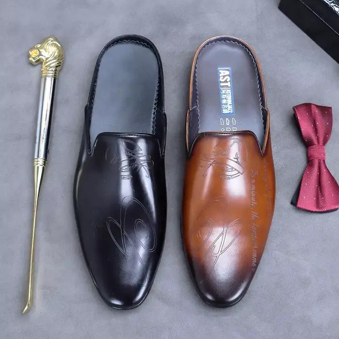 Mocassins de Luxe en Cuir group pour Homme